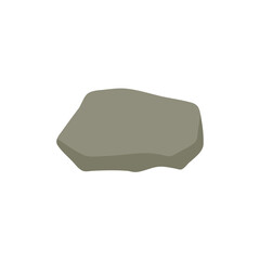 Cartoon rock stone. Vector game art rocks and stones.