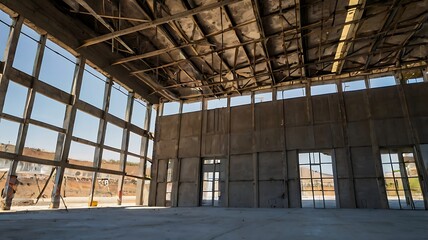 old abandoned building