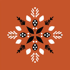 Multigenerational Easter Family Lunch Gathering – Happy Spring Holiday Vector Illustration