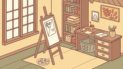 Obraz premium interior of the house