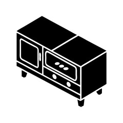 media unit icon, media unit silhouette vector illustration-simple silhouette illustration of media unit, perfect for media unit logos and icons