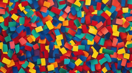 Vibrant Celebration: A Symphony of Colorful Confetti