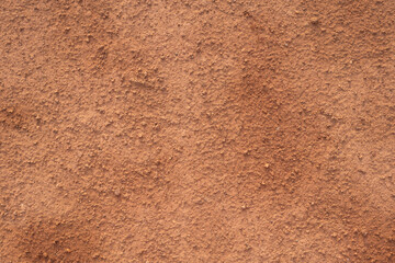 Dirt, terrain or gravel stone road surface pattern in outdoor environmental. Background and textured photo.