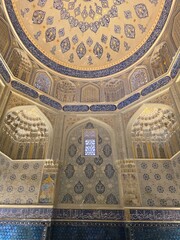 The Blue Domes and Golden Sands of Samarkand