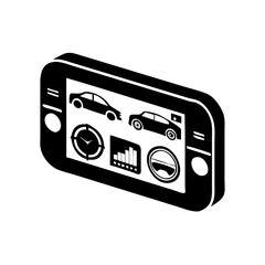 microphone icon, microphone silhouette vector illustration-simple silhouette illustration of microphone, perfect for microphone logos and icons