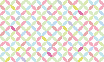 Repeating pattern. Traditional Japanese pattern 