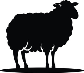 sheep icon illustration