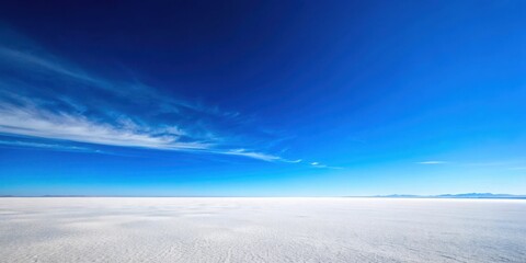 Fototapeta premium A vast expanse of clear blue sky with not a cloud in sight , heavens, no clouds, heavens