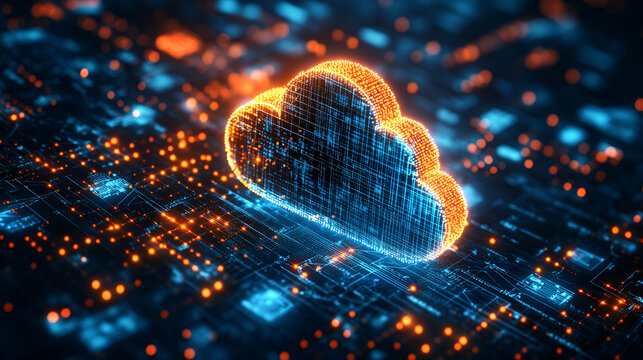 Ai and technology cloud computing for data