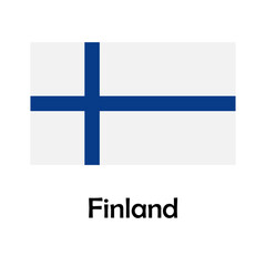 Fototapeta premium flag of finland