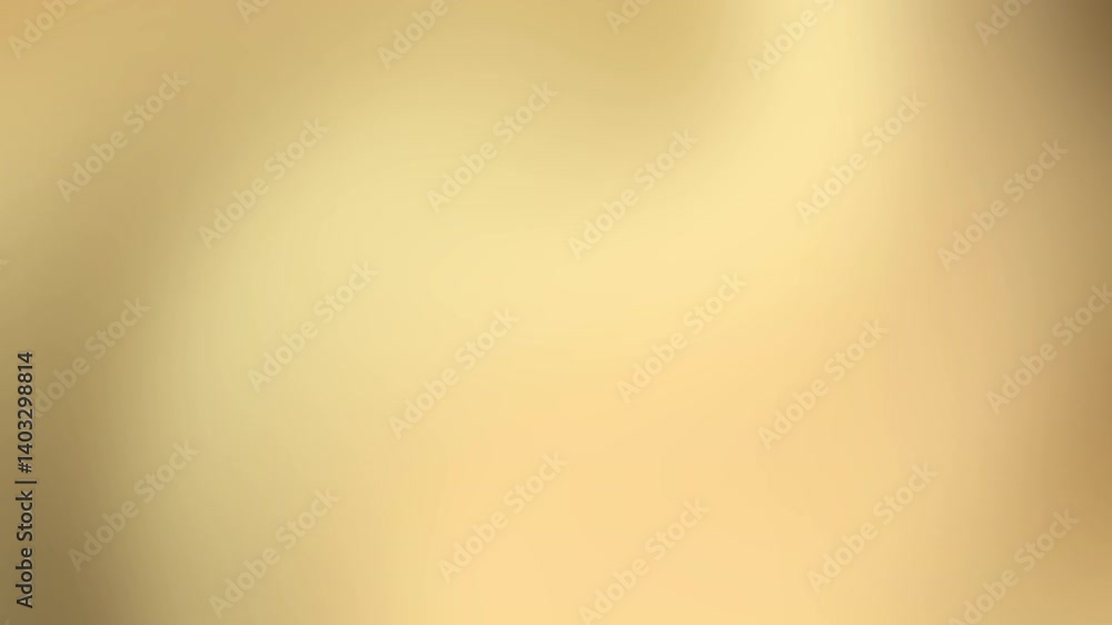 Poster abstract golden yellow gradient design features a textured, aged surface with a metallic gold patter
