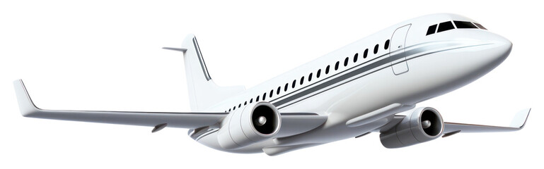 Fototapeta premium PNG Airplane aircraft airliner vehicle.