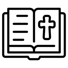 Fototapeta premium Open Bible