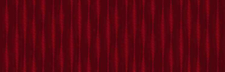 Red banner suitable for social networks with modern fluid geometric shapes. Horizontal background, headers, posters, cards, website. Vector illustration