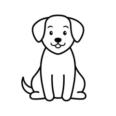 Fototapeta premium dog with bone