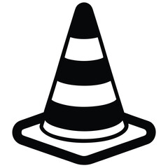 traffic cone icon