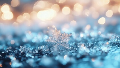 Enchanted Snowflake: A Winter Wonderland