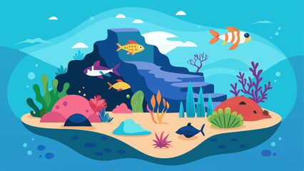 A section dedicated to the Great Barrier Reef houses a variety of species found in this iconic and endangered ecosystem.