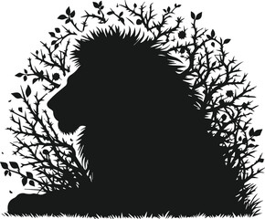Lion animal vector