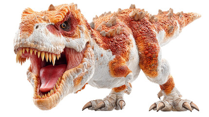 Tyrannosaurus Rex Dinosaur in Dynamic 3D Render Style