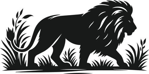 Lion animal vector