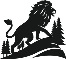 Lion animal vector