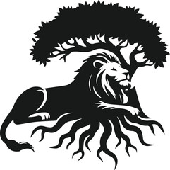 Lion animal vector