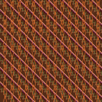 a brown and orange pattern with a diagonal line