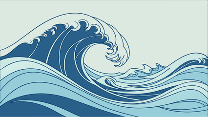 sea wave background
