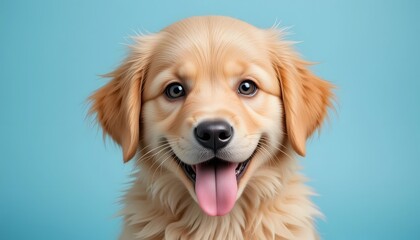 golden retriever portrait, Adorable Dog in Colorful Sombrero and Knitted Scarf – Festive Pet Portrait