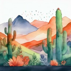 cactus in desert
