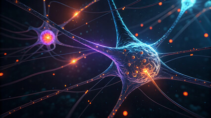 Technology network background concept, global network, big data, cybersecurity, blockchain, connected dots illustration