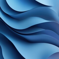 Abstract Blue Waves