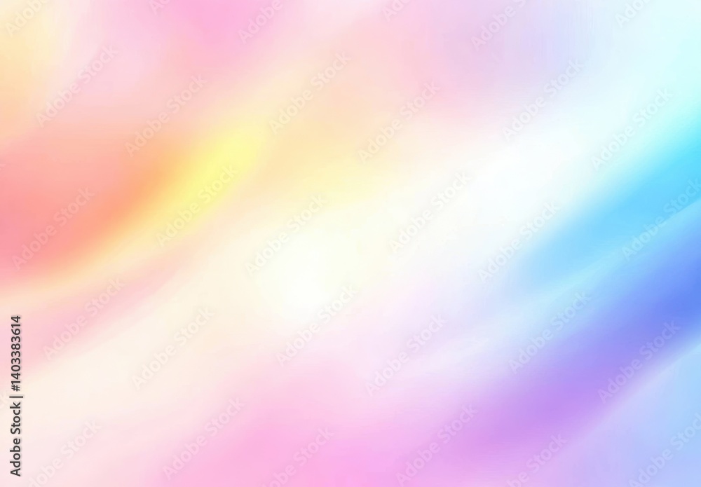 Poster pastel color gradient background