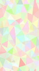 Luminous Abstract Geometric Pattern with Pastel Triangles – Modern & Elegant Digital Art Background