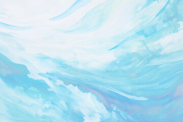 Fototapeta premium Blue watercolor png abstract paint texture, transparent background