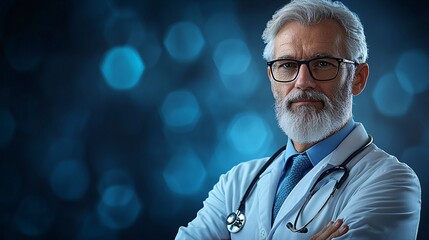 Doctor examining a patient