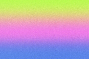 A dreamy blend of lime, pink, and blue hues creating a soft, abstract visual harmony. Grain noise particle dust mesh. Design. Blank.