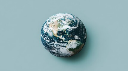 Earth Egg  Global Sustainability Concept