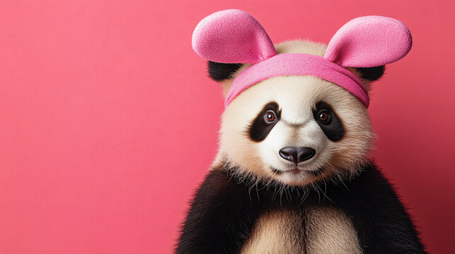 Easter panda