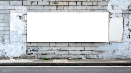 Customizable Roadside Billboard With PNG Placeholder That Allows You to Easily Add Personalized Branding, Commercial Messages, or Event Information