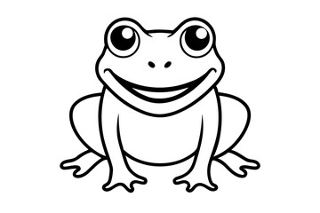 funny frog cartoon
