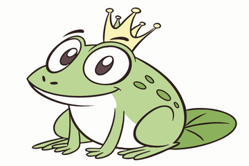 green frog cartoon
