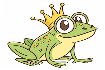 green frog cartoon
