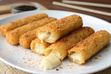 Mozzarella cheese sticks