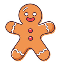 christmas gingerbread man