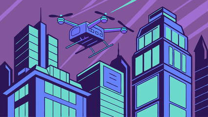 abstract city background