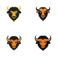 set of funny animals