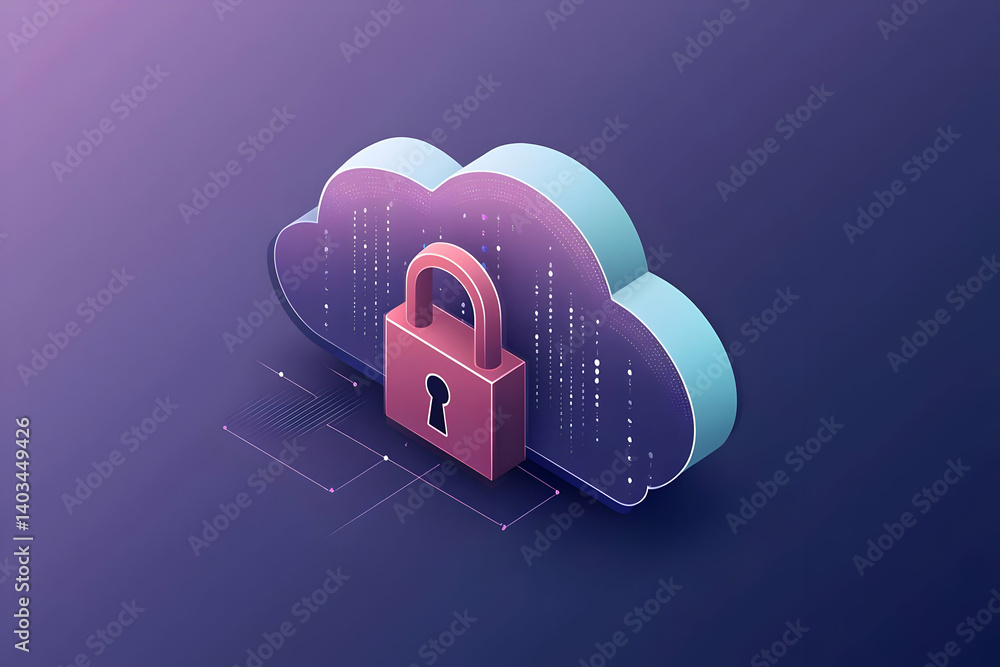 Poster securing digital assets: cloud data protection and encryption