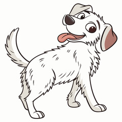 Cartoon dog